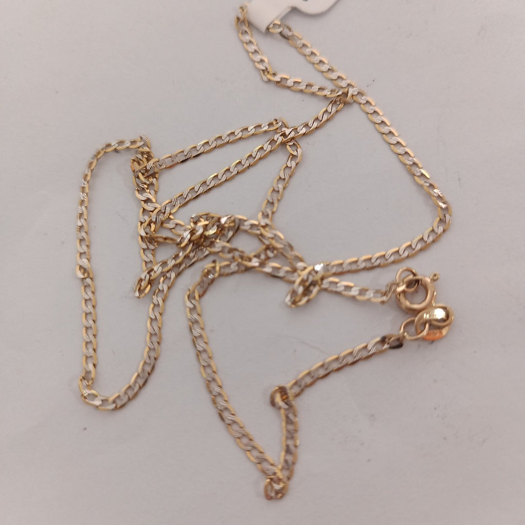 CADENA ORO, RODIADO 14 K 2.7 GRMS (SEMINUEVO)