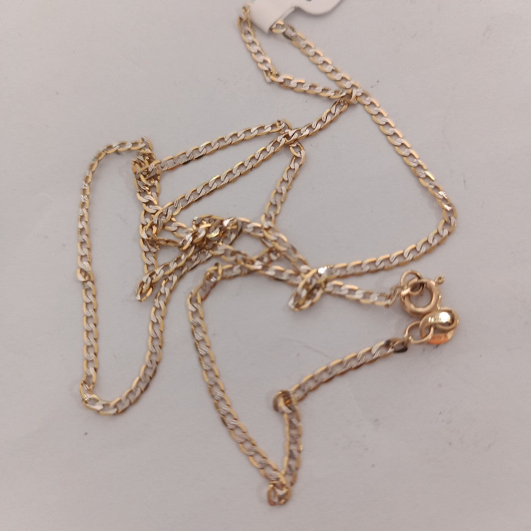 CADENA ORO, RODIADO 14 K 2.7 GRMS (SEMINUEVO)