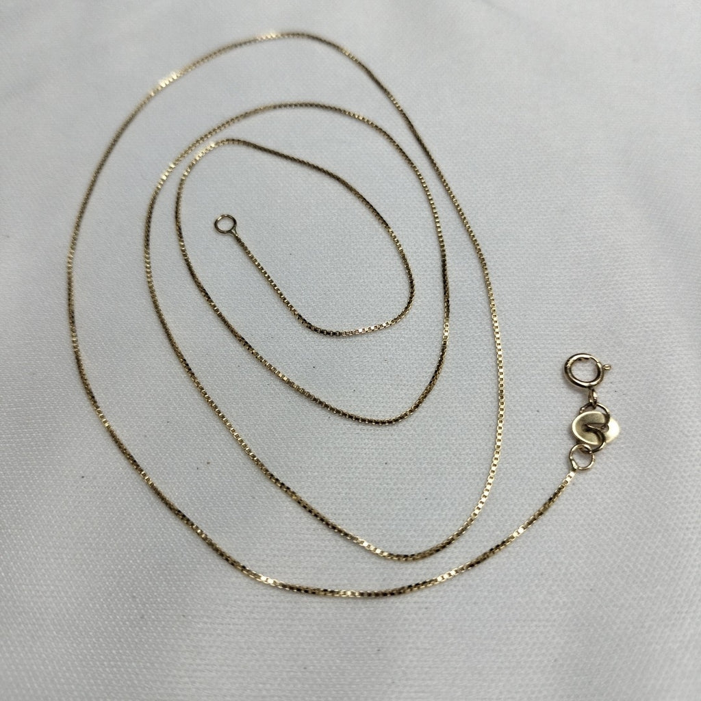 CADENA VENECIANO 14K 55 CM 1.7 GR (NUEVO)