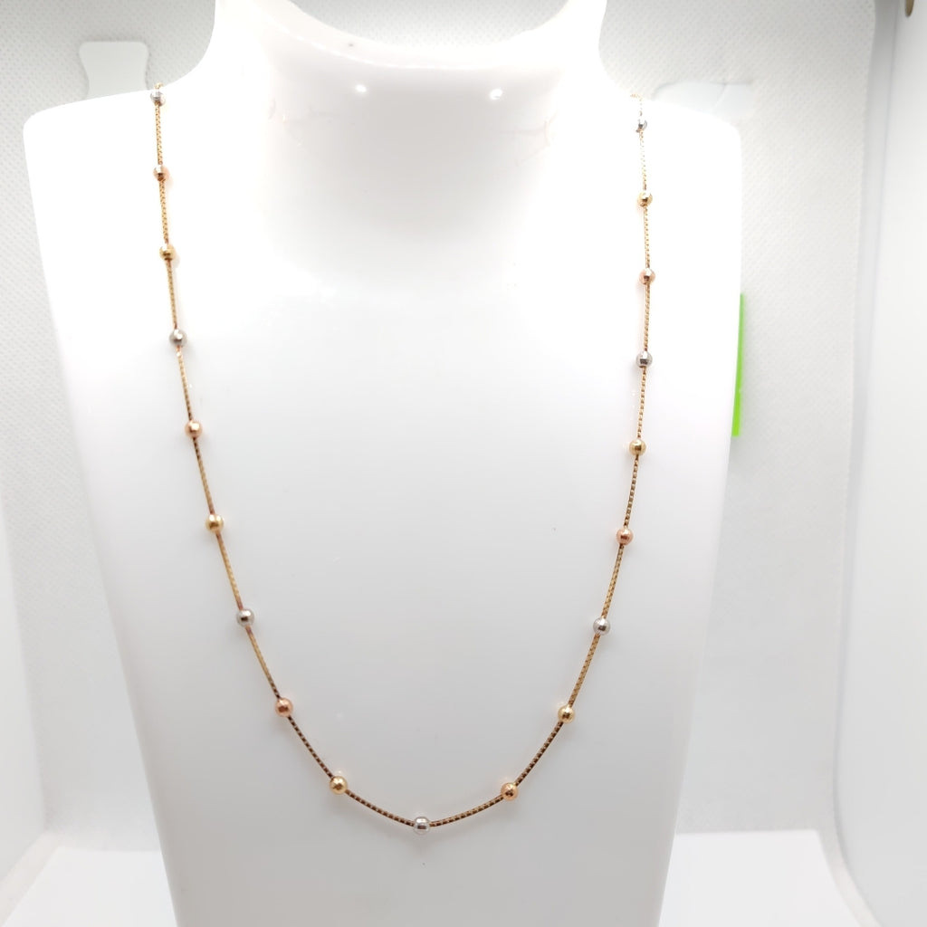 CADENA ORO 14 K 4.5 GRMS (SEMINUEVO)