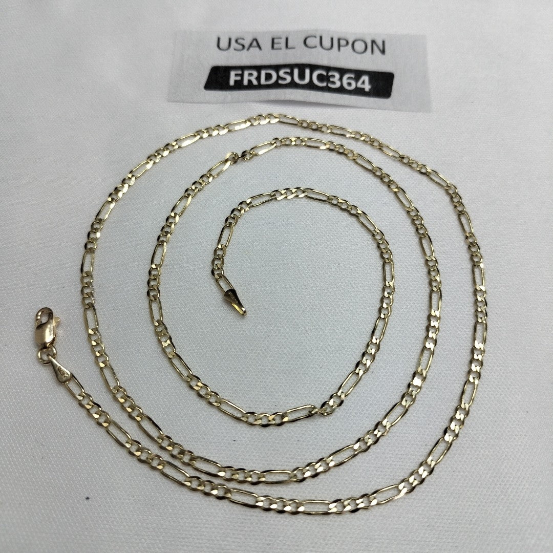 CADENA 3X1 14K 60 CM 5.4 GR (NUEVO)