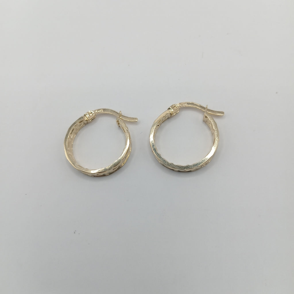 ARETES ARRACADAS FIG GRECAS 14K 1.7 GR (NUEVO)