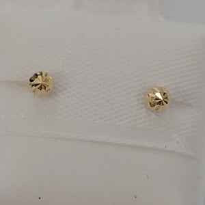 BROQUELES BROQUEL FIG HONGO 14K 0.17 GR (NUEVO)