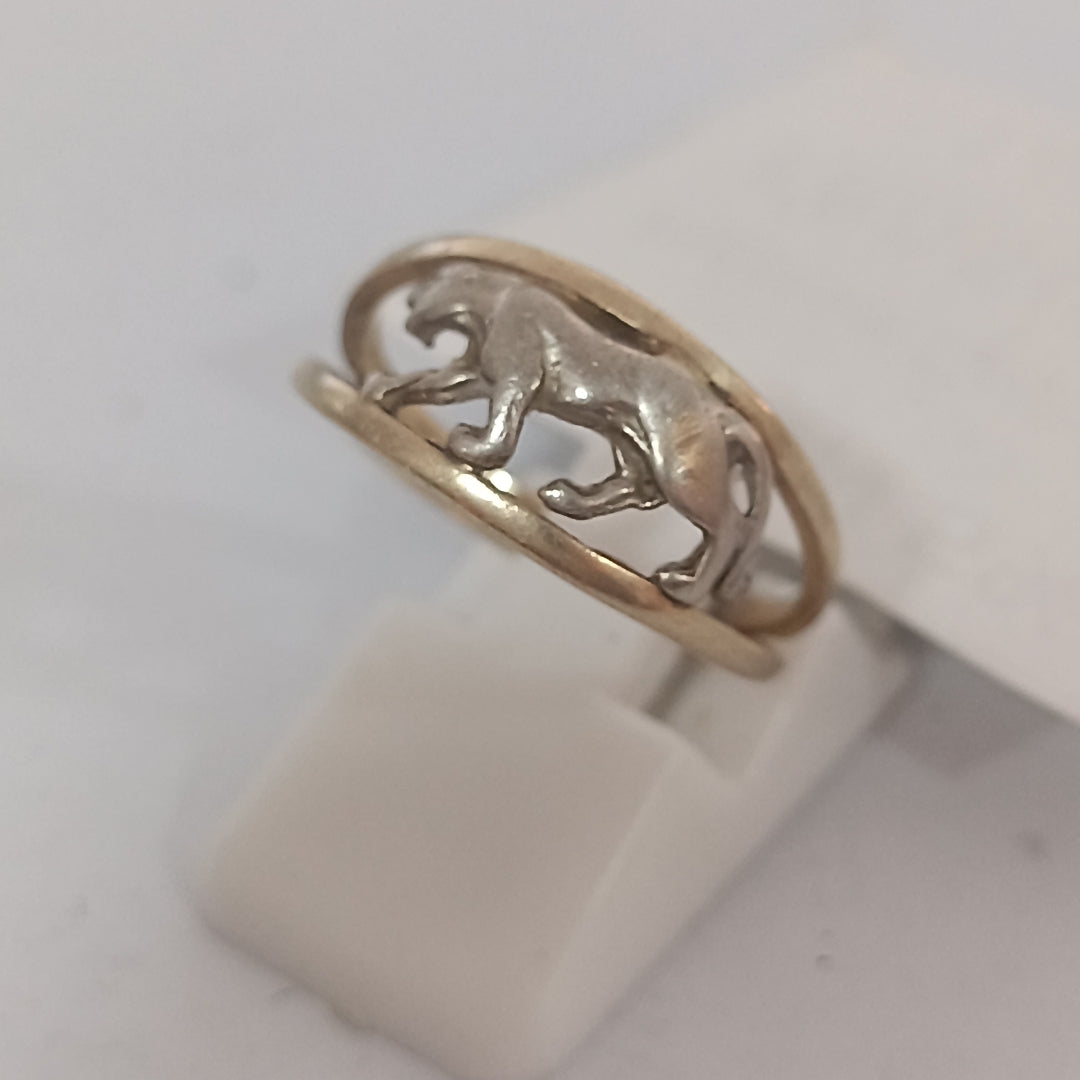 ANILLO ORO,RODIADO 10 K 2,00 GRMS (SEMINUEVO)