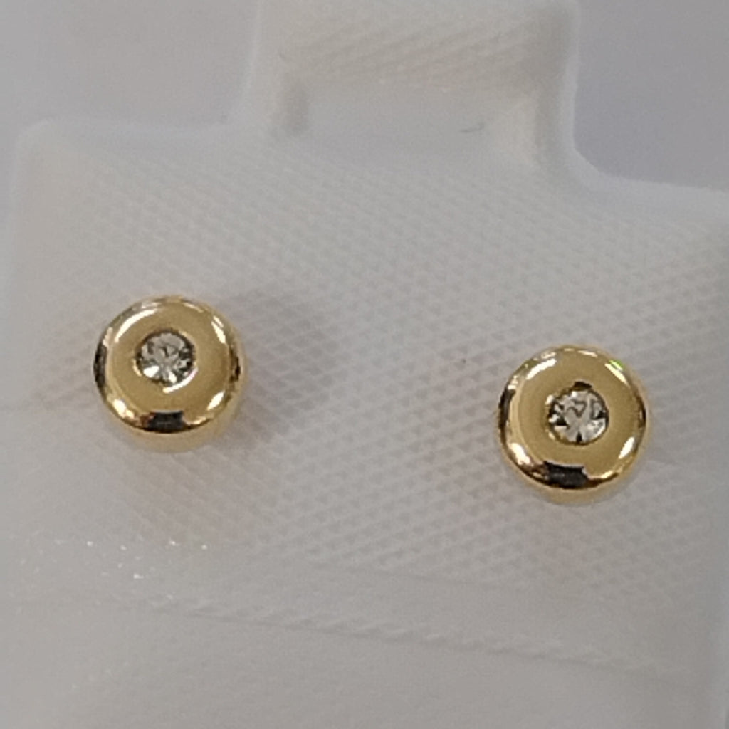 BROQUELES BROQUEL C CIRCONIA 14K 0.27 GR (NUEVO)