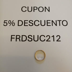 ARGOLLA ORO 14 K 2 GRMS (SEMINUEVO)