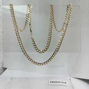 CADENA BARBADA 14K 60 CM 21.3 GR (NUEVO)