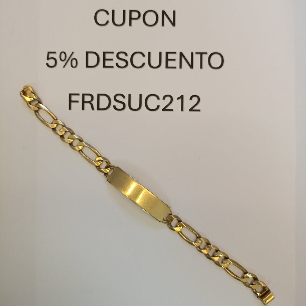 ESCLAVA ORO 14 K 31.8 GRMS (SEMINUEVO)