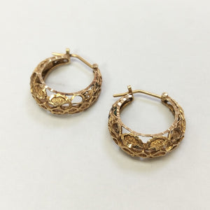 ARETES PAR ORO 14 K 5,40 GRMS (SEMINUEVO)