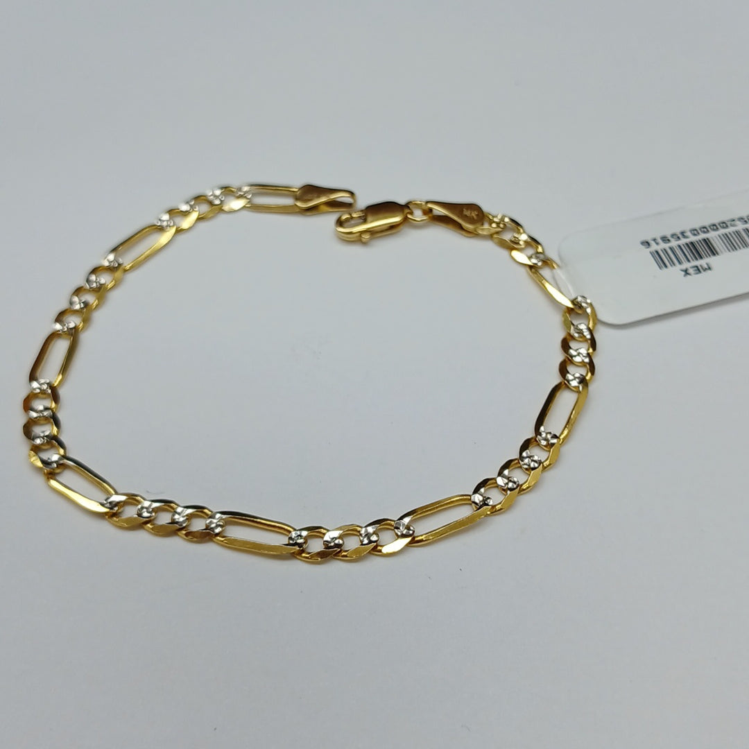 PULSERA 3X1 14K 18 CM 3.9 GR (NUEVO)