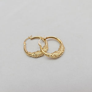 ARRACADAS PAR ORO 14 K 2,60 GRMS (SEMINUEVO)