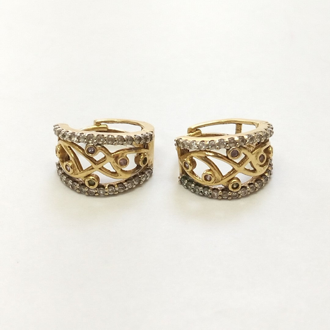 ARETES PAR ORO 10 K 2,90 GRMS (SEMINUEVO)