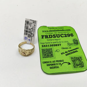 ANILLITO ORO 14 K 2.8 GRMS (SEMINUEVO)