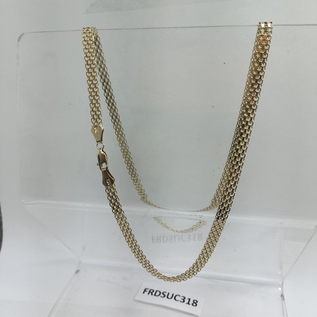 CADENA ESPECIAL 14K 50 CM 11.4 GR (NUEVO)
