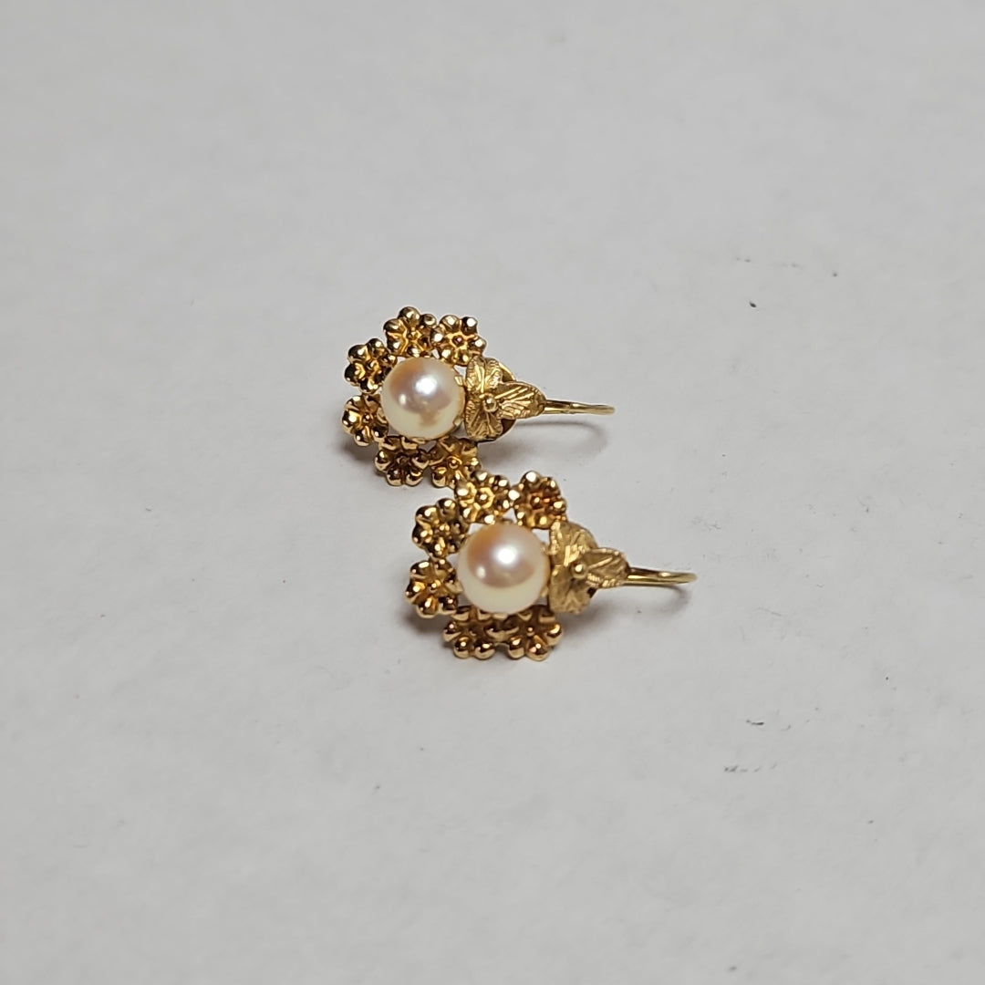 ARETES PAR ORO 14 K 3.1 GRMS (SEMINUEVO)