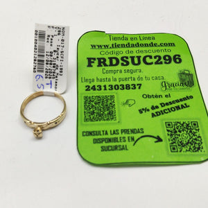 ANILLITO ORO 14 K 2.1 GRMS (SEMINUEVO)