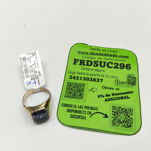 ANILLO ORO 8 K 5.5 GRMS (SEMINUEVO)