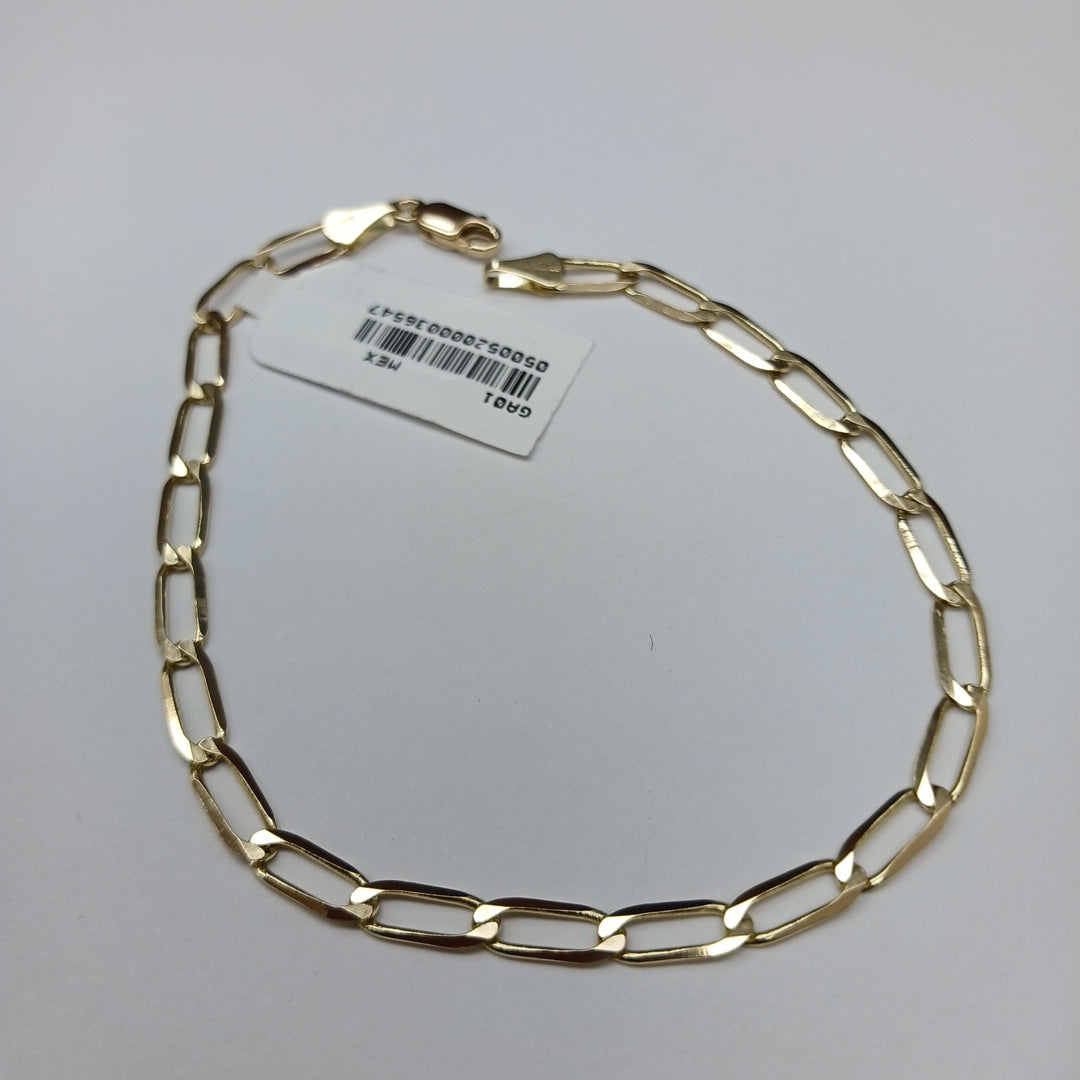 PULSERA ESLABON 14K 21 CM 4.3 GR (NUEVO)