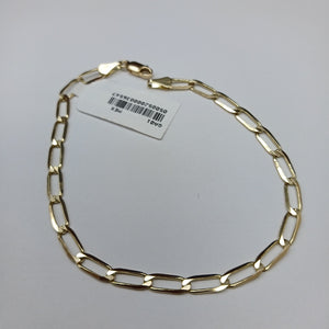 PULSERA ESLABON 14K 21 CM 4.3 GR (NUEVO)