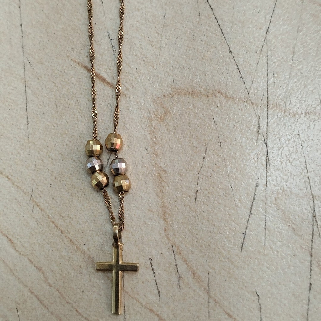 GARGANTILLA ORO COMBINADO 10 K 1,20 GRMS (SEMINUEVO)