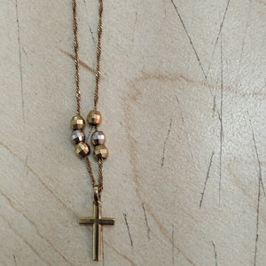 GARGANTILLA ORO COMBINADO 10 K 1,20 GRMS (SEMINUEVO)