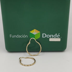 ARRACADAS PAR ORO 10 K 0.7 GRMS (SEMINUEVO)