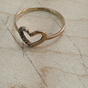 ANILLO ORO 10 K 0,90 GRMS (SEMINUEVO)