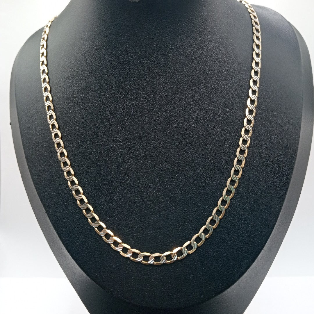 CADENA ORO, RODIADO 10 K 14 GRMS (SEMINUEVO)