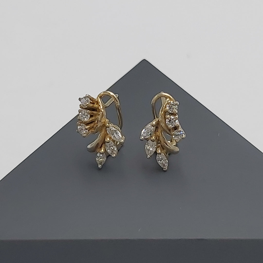 ARETES PAR ORO 8 K 3,30 GRMS (SEMINUEVO)