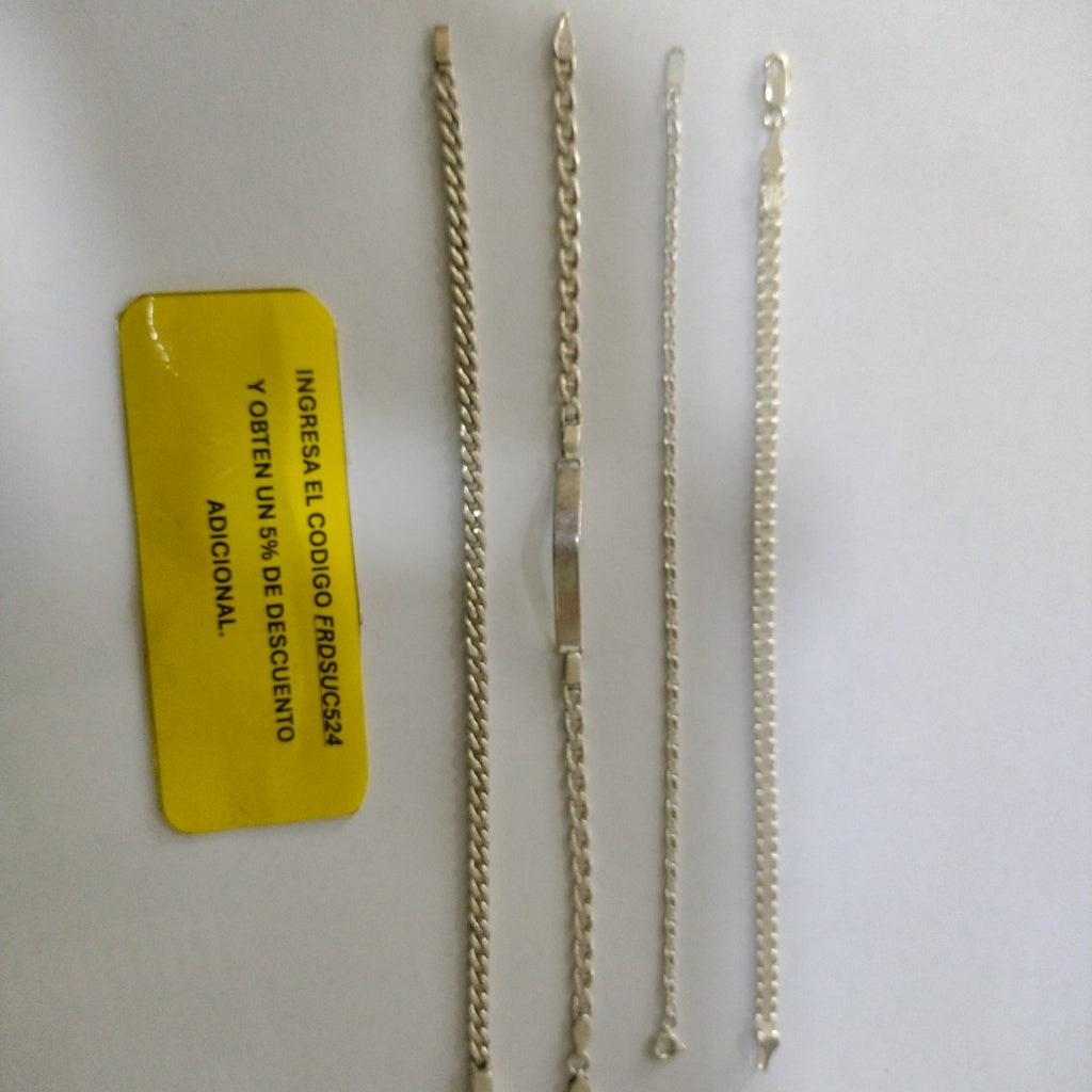 ESCLAVA, PULSERA PLATA 20.1 GRMS (SEMINUEVO)