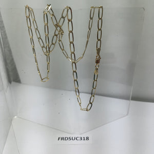 CADENA ESLABON 14K 60 CM 11.8 GR (NUEVO)