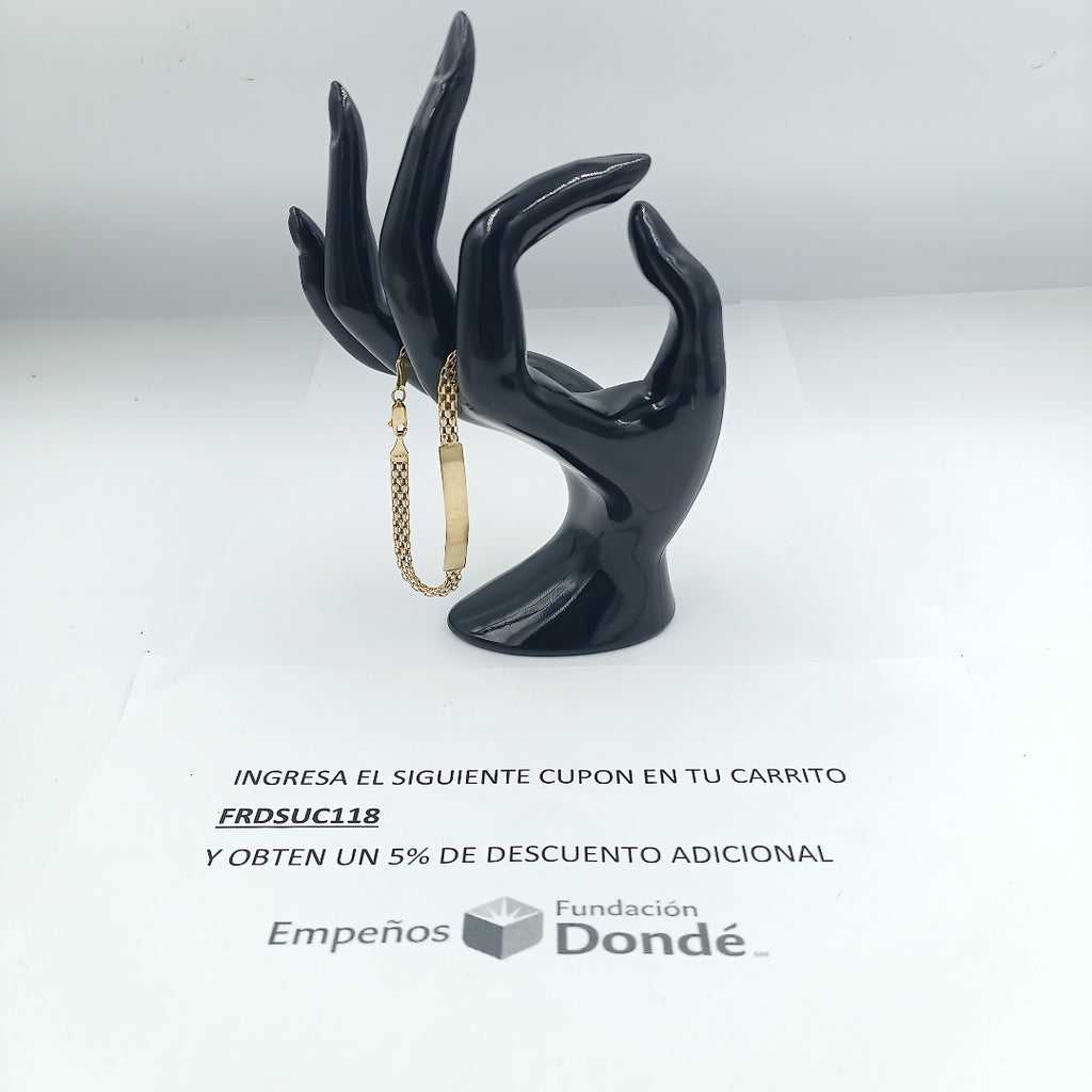 ESCLAVA ORO 10 K 4.7 GRMS (SEMINUEVO)