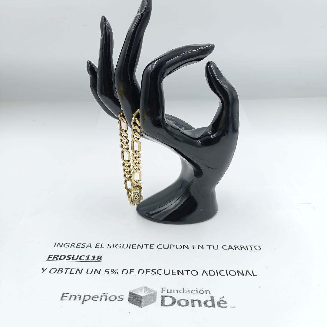 PULSERA ORO 10 K 8.5 GRMS (SEMINUEVO)