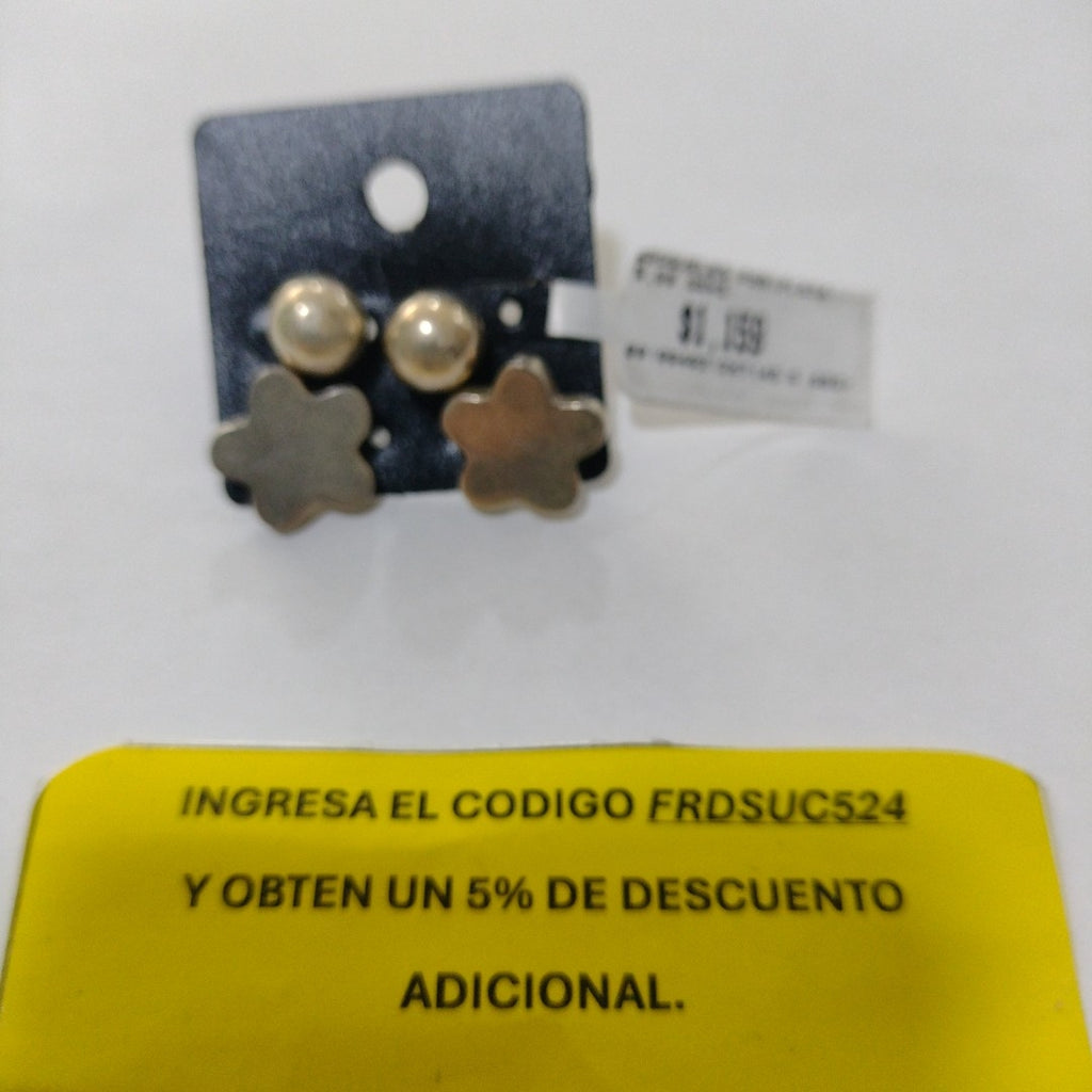 BROQUELES PAR PLATA 5,00 GRMS (SEMINUEVO)