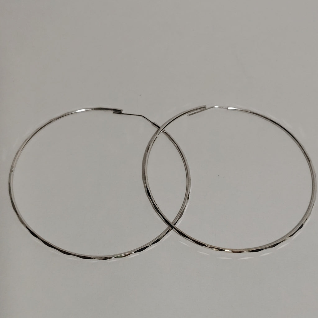 ARRACADAS PAR ORO BLANCO 10 K 4,80 GRMS (SEMINUEVO)