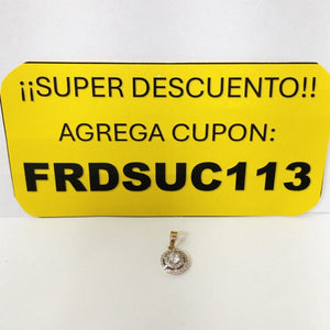DIJE C CIRCONIAS 14K 1.3 GR (NUEVO)