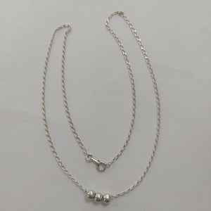 CADENA PLATA 2.6 GRMS (SEMINUEVO)