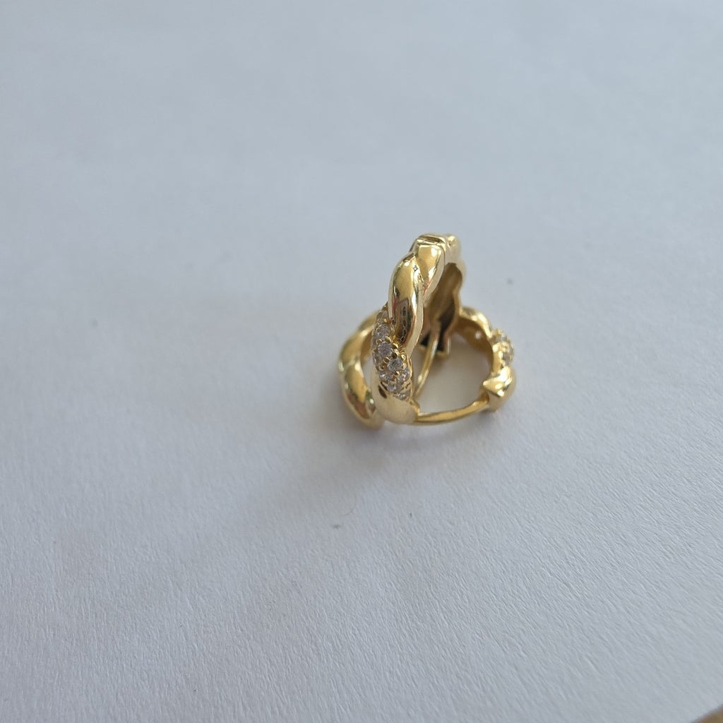 HUGGIES ORO 14K 2.1 (NUEVO)