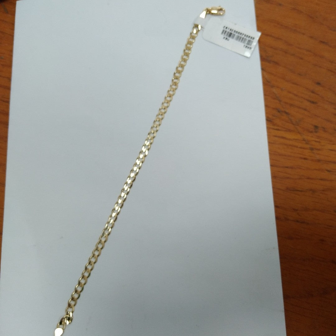PULSERA BARBADA 14K 21 CM 5 GR (NUEVO)