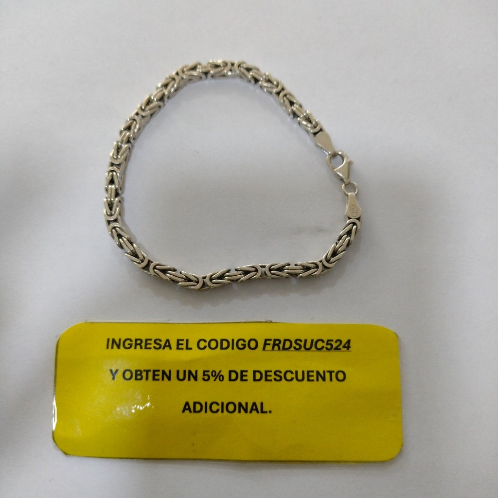 PULSERA PLATA 17.2 GRMS (SEMINUEVO)