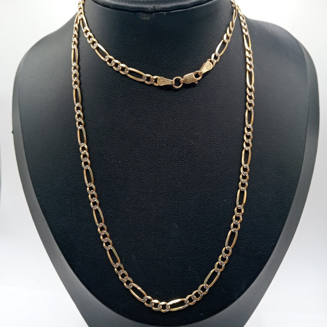 CADENA ORO, RODIADO 10 K 12.3 GRMS (SEMINUEVO)