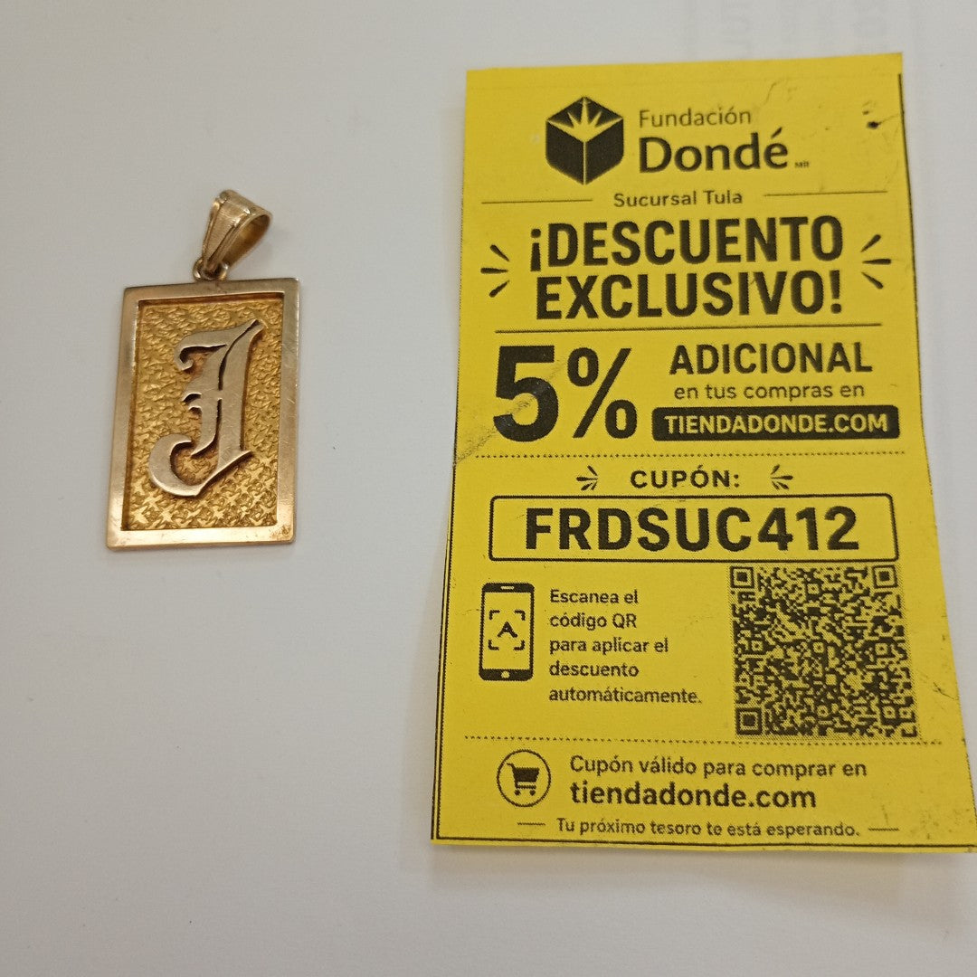 DIJE ORO 10 K 8,50 GRMS (SEMINUEVO)
