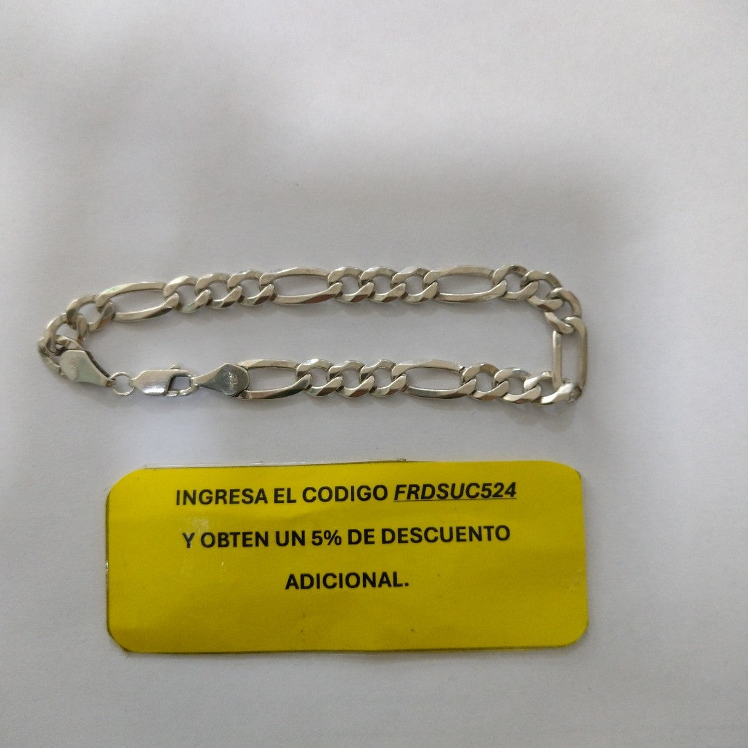 PULSERA PLATA 12.9 GRMS (SEMINUEVO)