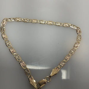 PULSERA GUCHI 14K 18 CM 2.9 GR (NUEVO)