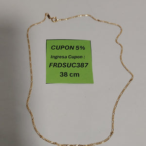CADENA ORO 14 K 1.6 GRMS (SEMINUEVO)