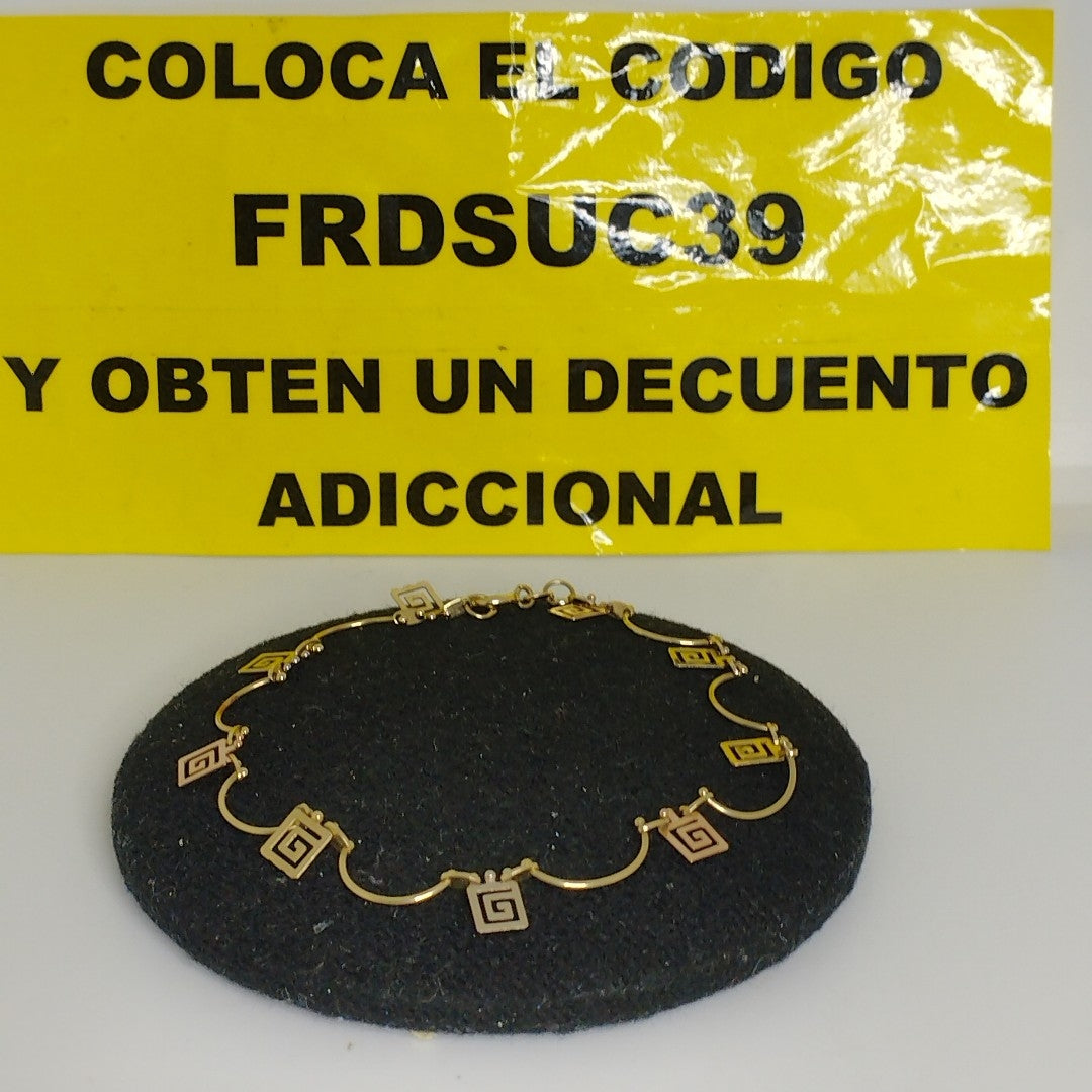 PULSERA ORO 14 K 2.6 GRMS (SEMINUEVO)