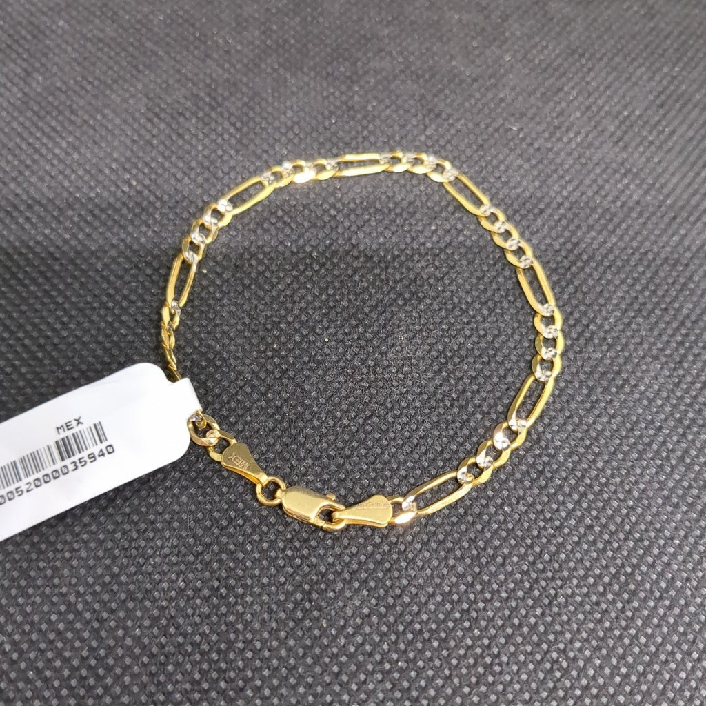 PULSERA 3X1 14K 18 CM 4 GR (NUEVO)