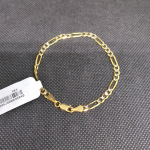 PULSERA 3X1 14K 18 CM 4 GR (NUEVO)