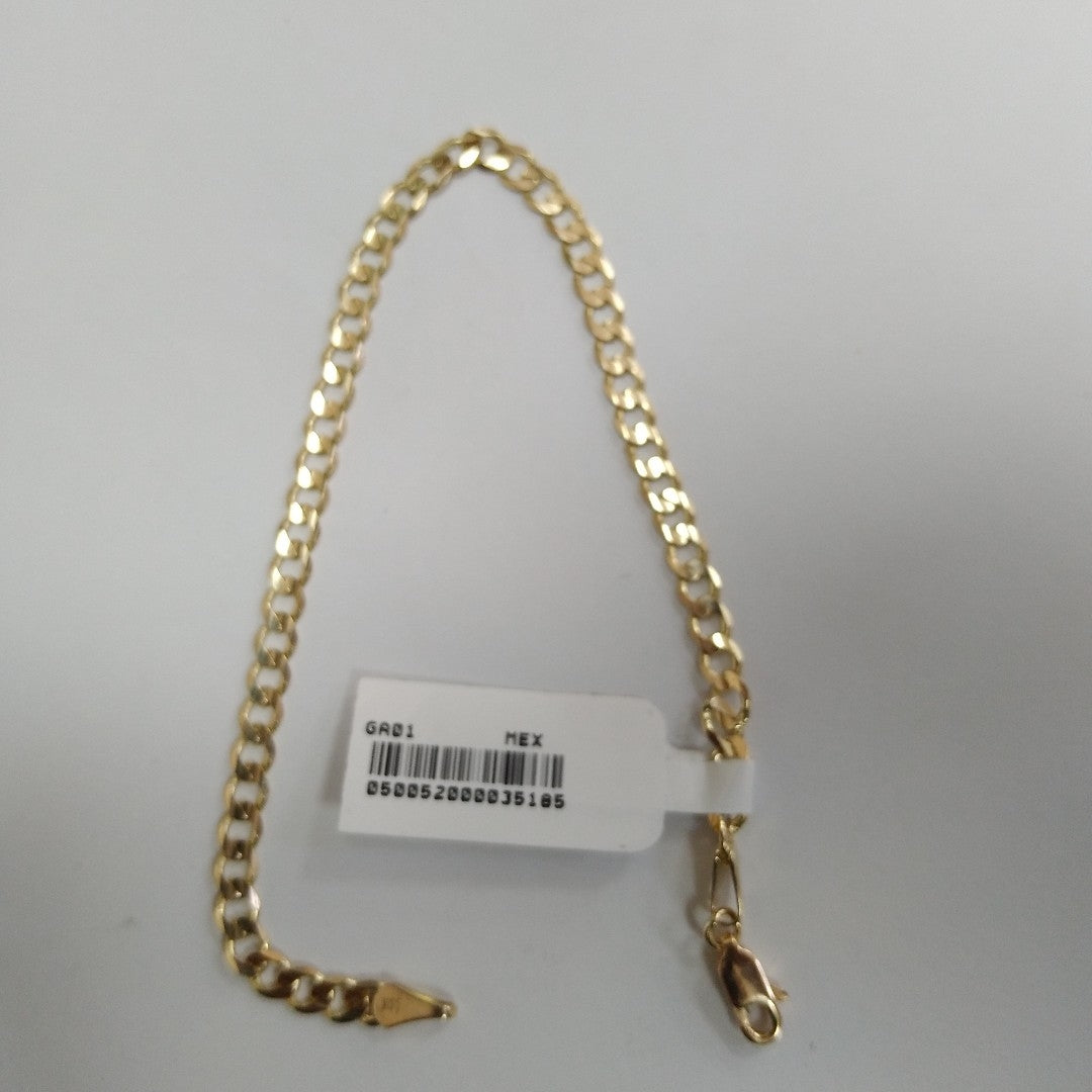 PULSERA BARBADA 14K 21 CM 5 GR (NUEVO)