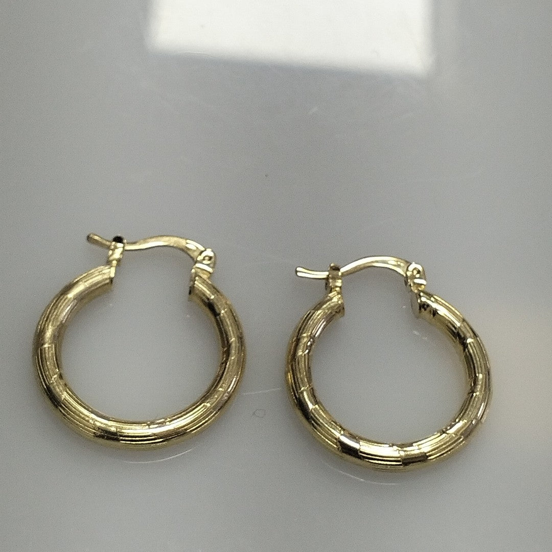 ARETES ARRACADAS 14K 2.7 GR (NUEVO)